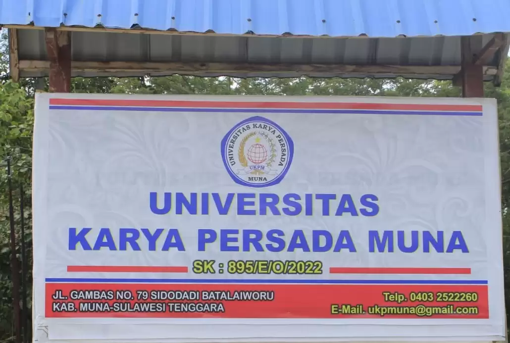 Universitas Karya Persada Muna (UKPM) (Foto: Ist)