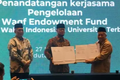 Investasi Dana Abadi Melalui Sukuk, Universitas Terbuka Jalin Kerja Sama Strategis dengan Badan Wakaf Indonesia (Foto: Dok UT)