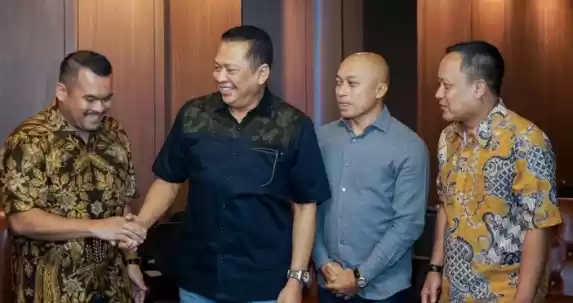 Ketua MPR RI Bambang Soesatyo (nomor 2 dari kiri) [Foto: Doc. MPR RI]
