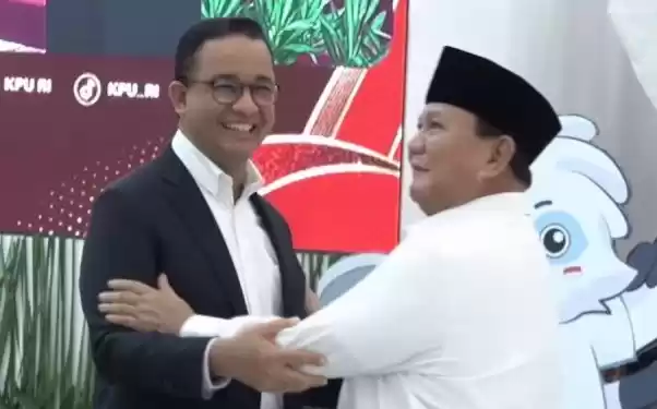 Calon Presiden RI terpilih Prabowo Subianto dan Anies Baswedan. (Foto: Antara)