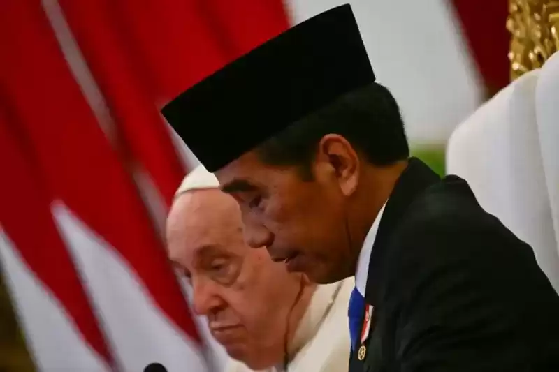 Jokowi ketemu Paus Fransiskus