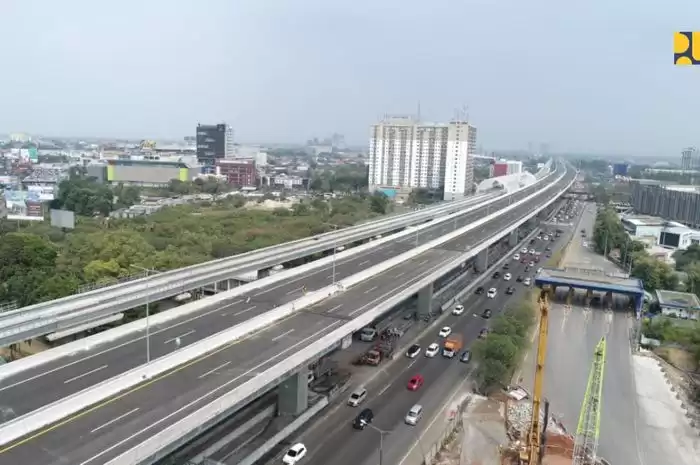Jalan Tol Layang Jakarta-Cikampek II (Elevated) (Foto: Dok PUPR)